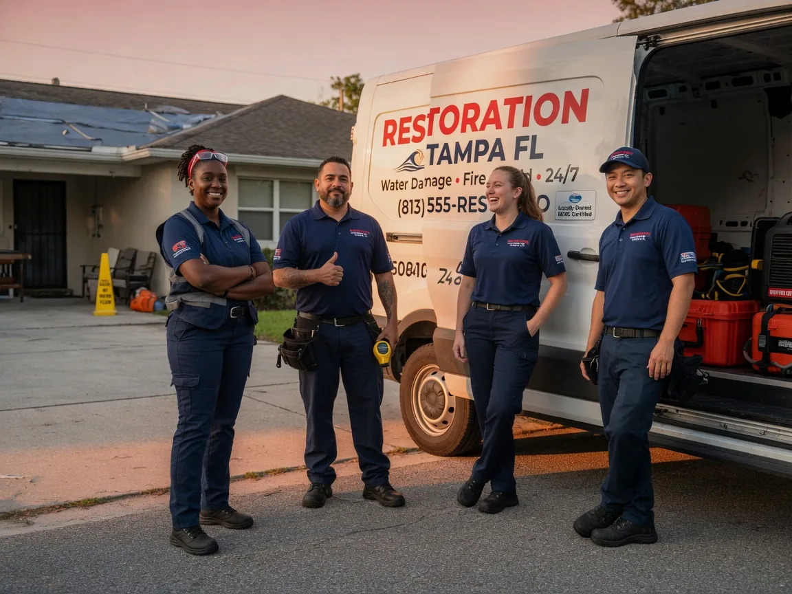 Water Damage Restoration company in Winterville, NC